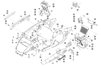 Front Frame And Footrest Assembly