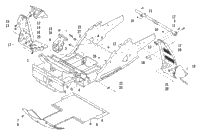 Front Frame And Footrest Assembly