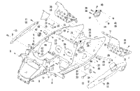 Front Frame And Footrest Assembly