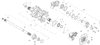 Drive Train Shafts And Brake Assemblies