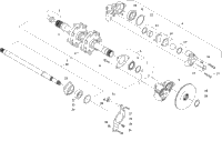 Drive Train Shafts And Brake Assemblies