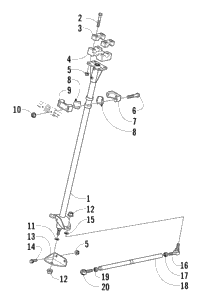 Steering Post Assembly