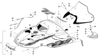 Hood And Windshield Assembly