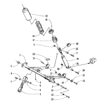 Rear Suspension Front Arm Assembly