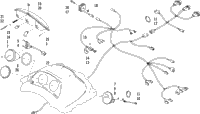 Headlight, Instruments, And Wiring Assemblies