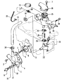 Water Pump/Water Manifold
