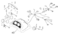 Headlight, Instruments, And Wiring Assemblies