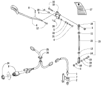 Reverse Shift Lever Assembly (Optional)
