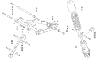 Rear Suspension Front Arm Assembly