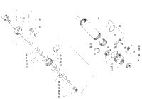 Rear Suspension Front Arm Shock Absorber