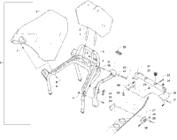Passenger Seat And Backrest Assembly