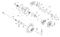Drive Train Shafts And Brake Assemblies