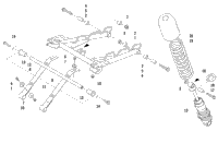 Rear Suspension Front Arm Assembly