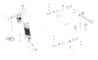 Front Suspension Shock Absorber Assembly