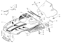 Hood And Windshield Assembly