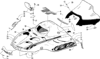 Hood And Windshield Assembly