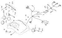 Headlight, Instruments, And Wiring Assemblies