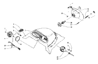 Headlight And Instrument Pod