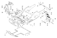 Front Frame And Footrest Assembly