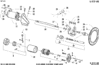 Flex-Drive Starter Motor Assembly