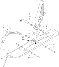 Ski And Spindle Assembly