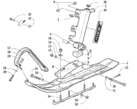 Ski And Spindle Assembly