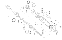 Rear Suspension Front Arm Shock Absorber