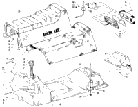 Gas Tank, Seat, And Taillight Assembly