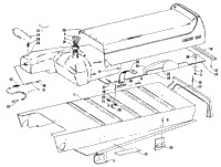 Tunnel, Gas Tank And Seat