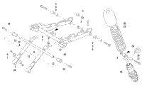 Rear Suspension Front Arm Assembly