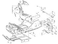 Front Frame And Footrest Assembly