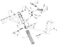 Shock Absorber And Sway Bar Assembly