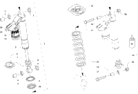 Front Suspension Shock Absorber Assembly