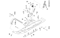 Ski And Spindle Assembly