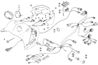 Headlight, Instruments, And Wiring Assemblies