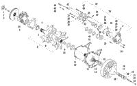 Drive Train Shaft And Brake Assemblies