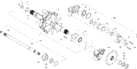 Drive Train Shafts And Brake Assemblies