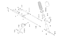 Rear Suspension Front Arm Assembly