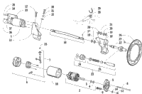Flex-Drive Starter Motor Assembly (Esr)