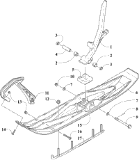 Ski And Spindle Assembly