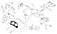 Headlight, Instruments, And Wiring Assemblies