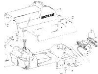 Gas Tank, Seat, And Taillight Assemblies
