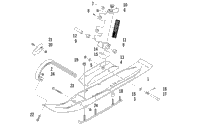 Ski And Spindle Assembly