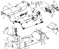 Gas Tank And Seat Assemblies