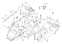 Front Frame And Footrest Assembly