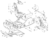 Front Frame And Footrest Assembly