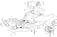 Front Frame And Footrest Assembly