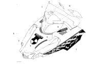 Hood And Windshield Assembly