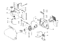Carburetor, Fuel Pump, Oil Tank, And Air Silencer