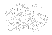 Front Frame And Footrest Assembly